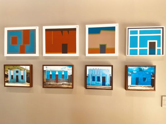 Obras de Montez Magno. Foto: Álvaro Filho