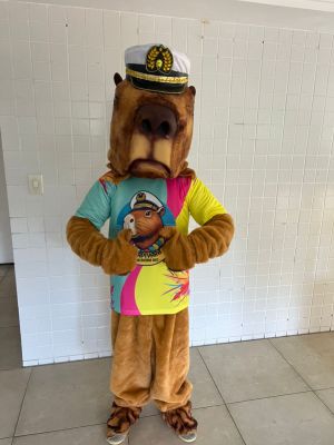 Mascote do Bloco Capivara da Beira-Rio