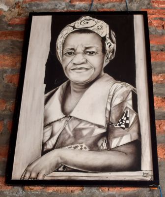 Badia (1915-1991), a Primeira Dama do Carnaval do Pátio do Terço. Foto: Leopoldo Conrado Nunes/Cepe