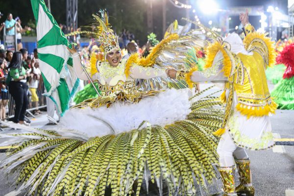 Escola de Samba Galeria do Ritmo na avenida. Foto: Wesley d'Almeida/PCR