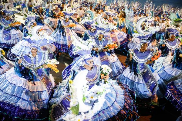Escola de Samba Galeria do Ritmo na avenida. Foto: Wesley d'Almeida/PCR