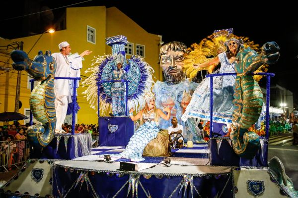 Escola de Samba Galeria do Ritmo na avenida. Foto: Wesley d'Almeida/PCR