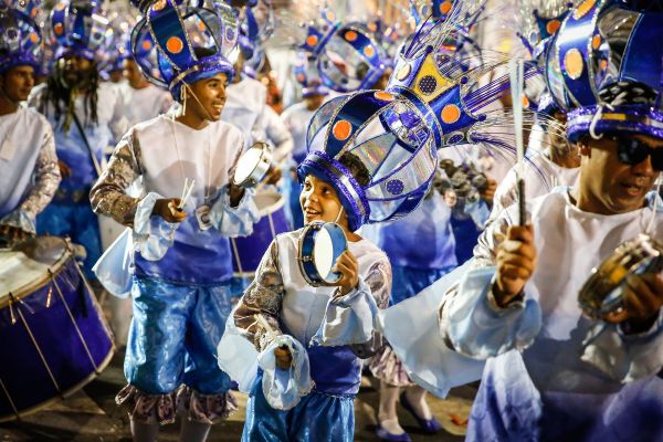 Escola de Samba Galeria do Ritmo na avenida. Foto: Wesley d'Almeida/PCR