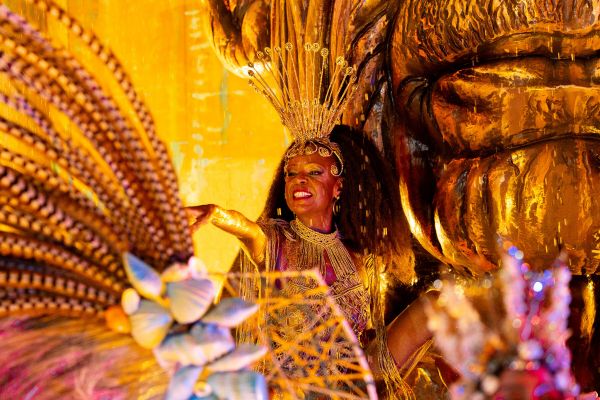 O ouro do mangue no desfile da Grande Rio/Foto: Eduardo Hollanda/Rio Carnaval/Divulgação