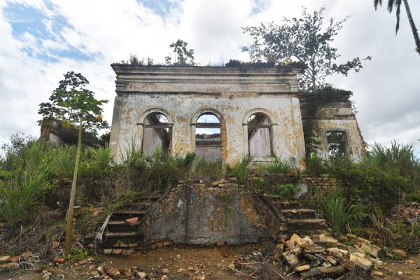 Casarão do Engenho Jundiá Grande, onde nasceu o pintor Cícero Dias, em Escada (PE). Foto: Leopoldo Conrado Nunes/Cepe