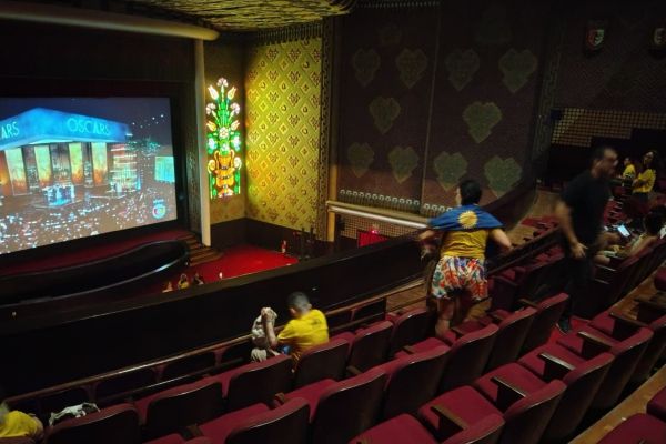 Fim de festa do Oscar no Cinema São Luiz. Valeu pela torcida. Foto: Cleide Alves