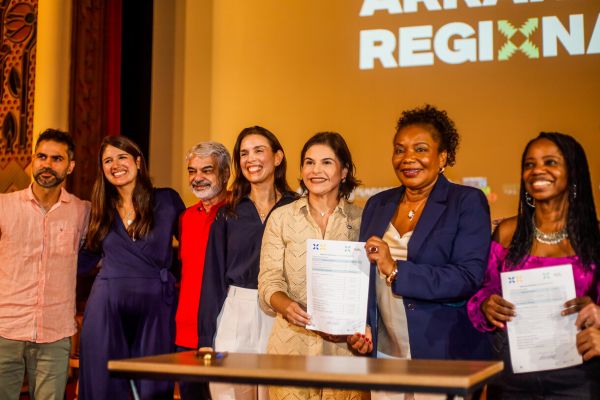 Cerimônia de Arranjos Regionais para o Audiovisual. Foto: Silla Cadengue/Secult-PE-Fundarpe