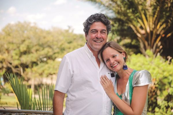 Os idealizadores Ricardo e Bruna Pessoa de Queiroz