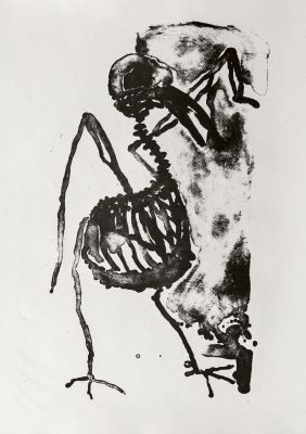 Gravuras da série 'Zoólitos', de 2015