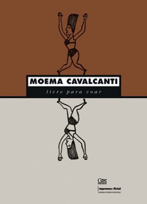 Capa do livro e exemplo de técnicas usadas por Moema, como colagem, fotografia, ilustração e tipografia. Imagem: Reprodução