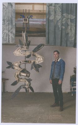 Retrato do artista em seu ateliê 