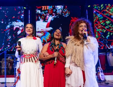 As Amazônias reúne Aíla, Djuena Tikuna e Patrícia Bastos na Caixa Cultural