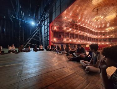 Magiluth realiza em Caruaru terceira etapa do circuito de formação teatral