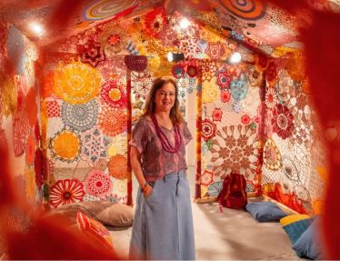 Arte têxtil e atividades formativas na “A Casa de Todos”, na Caixa Cultural