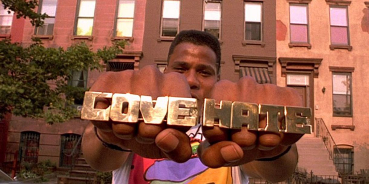 Radio Raheem (Bill Nunn), cuja morte por asfixia é o gatilho para o conflito final de 'Faça a coisa certa', clássico de Spike Lee