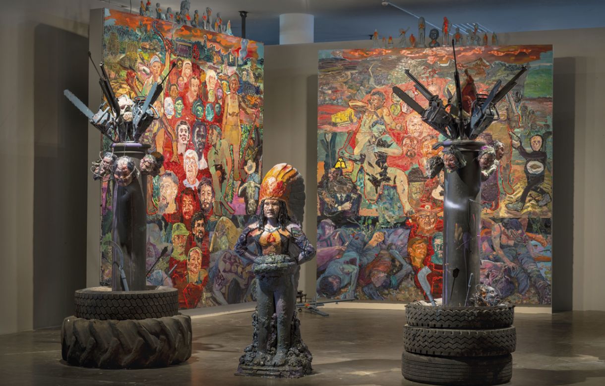 A obra 'Martírio' foi exibida na 31ª Bienal de São Paulo, em 2014
