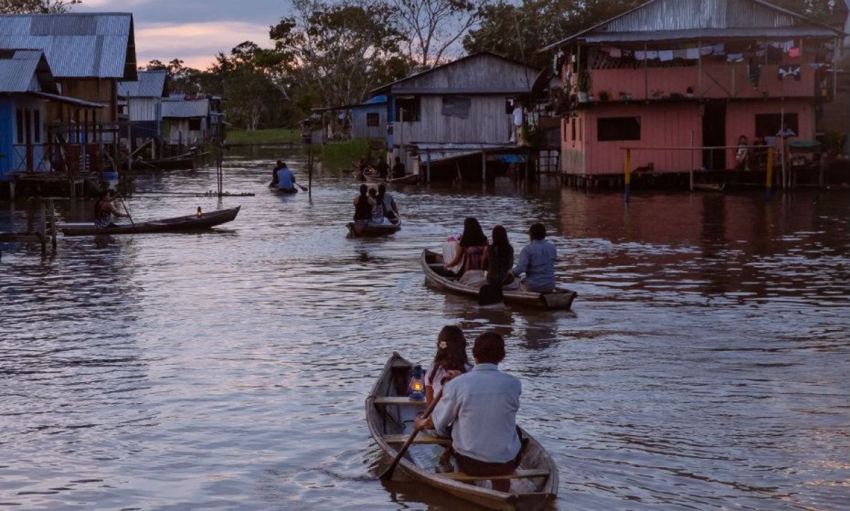 As palafitas da 'Ilha da Fantasia'