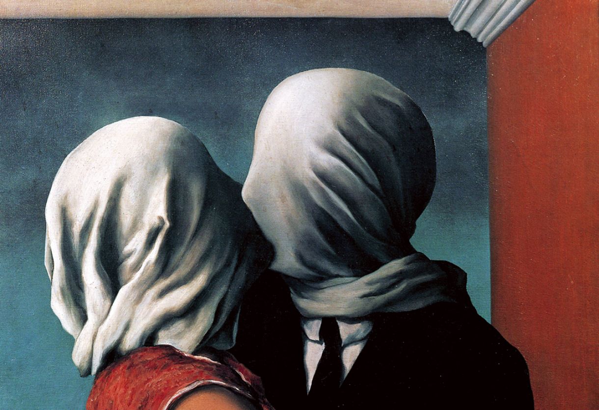 'Os amantes', obra de René Magritte (1928)