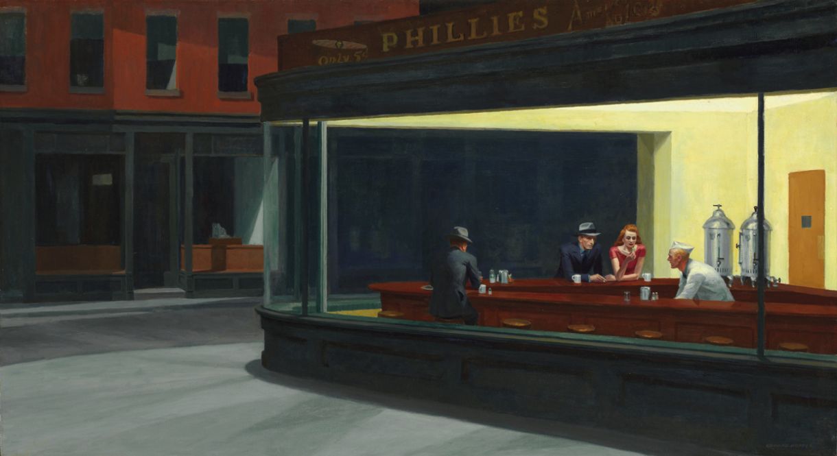 'Nighthawks', Edward Hopper