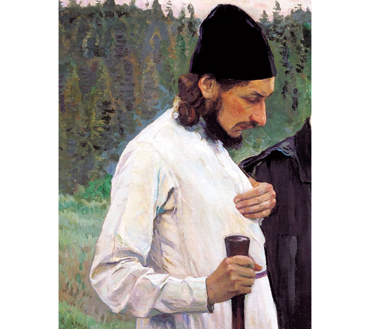 Autor russo pintado por Mikhail Nesterov