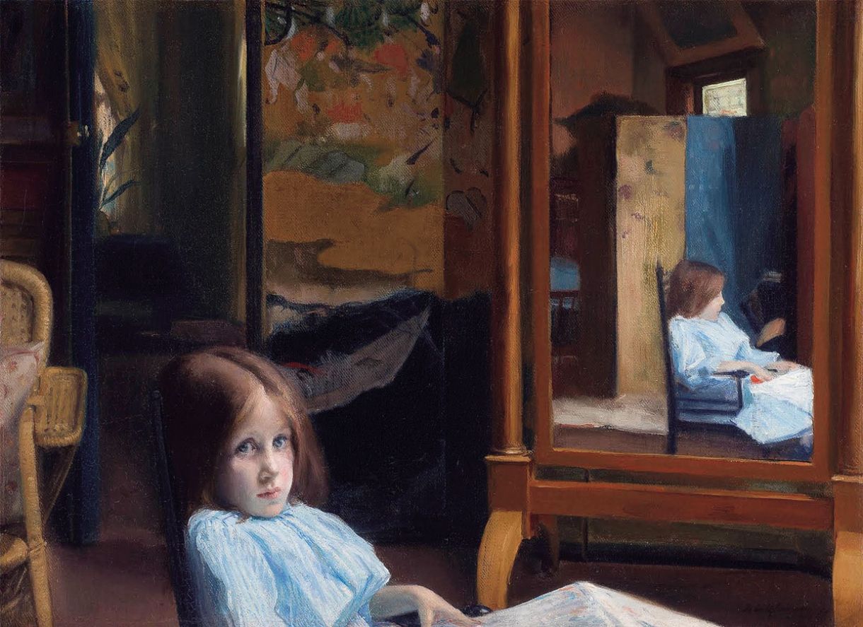 Lucie Esnault foi retratada pelo pintor em cinco fases de sua vida