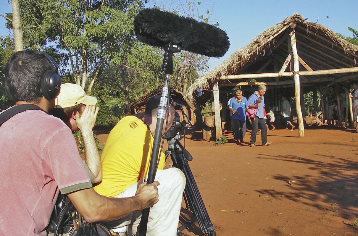 Making of do documentário 'Os paraguaios', que integra a série 'Os latino-americanos' produzidos pela TAL