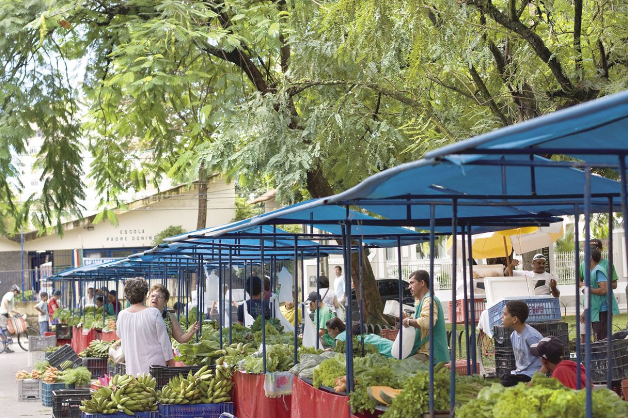 A feira de Casa Forte acontece há sete anos, abrigando 44 famílias de Goiana, Rio Formoso, Vitória de Santo Antão, Pombos e Chã Grande