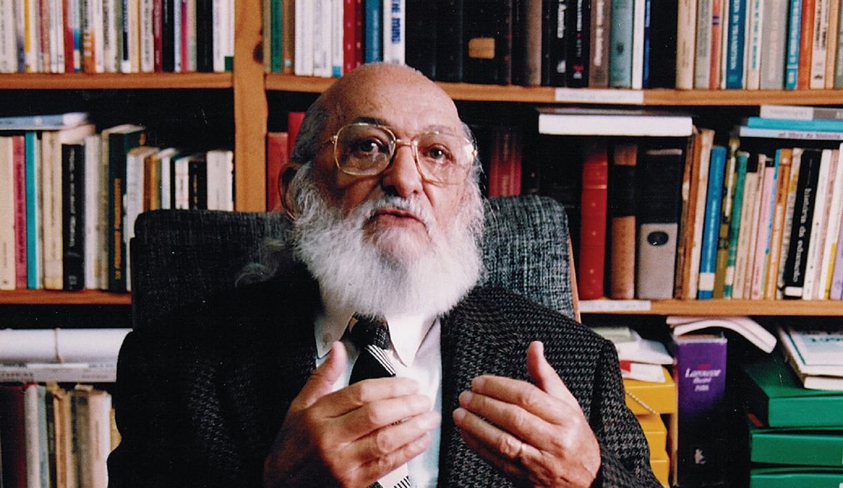 O mestre Paulo Freire