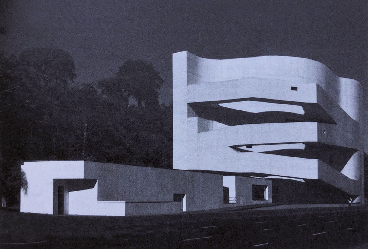 Projeto do arquiteto português Álvaro Siza para a Fundação Iberê Camargo (Porto Alegre, 1998-2008)