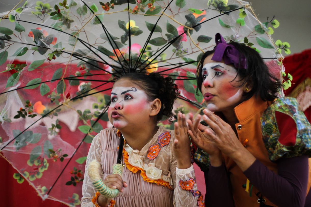 Cia. Biruta de Teatro, de Petrolina, é uma das atrações deste 'Chama Violeta' 