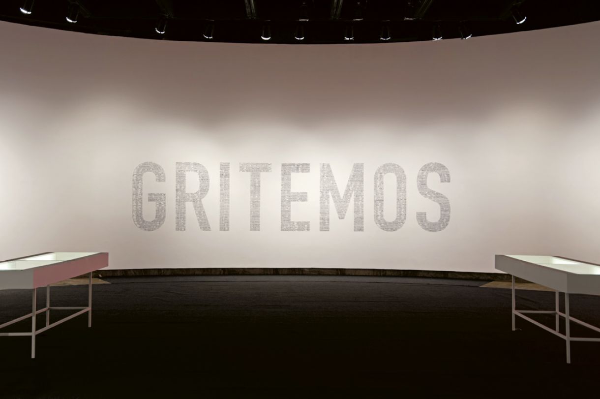 Obra 'Gritemos'