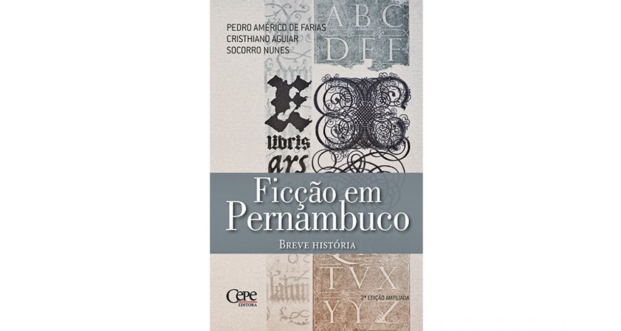 Capa do livro 'Ficção em Pernambuco – breve história'