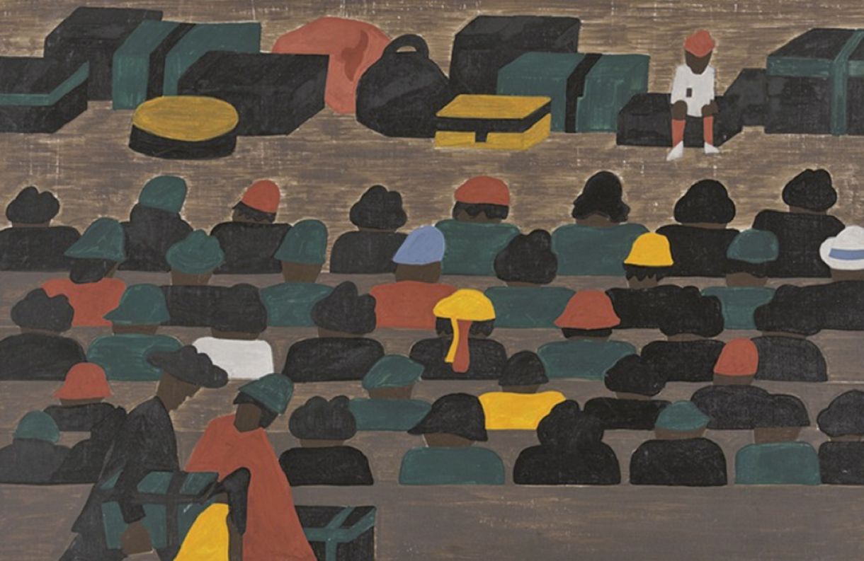 1940–41, Casein tempera on hardboard,12 x 18 in. The Museum of Modern Art, New York