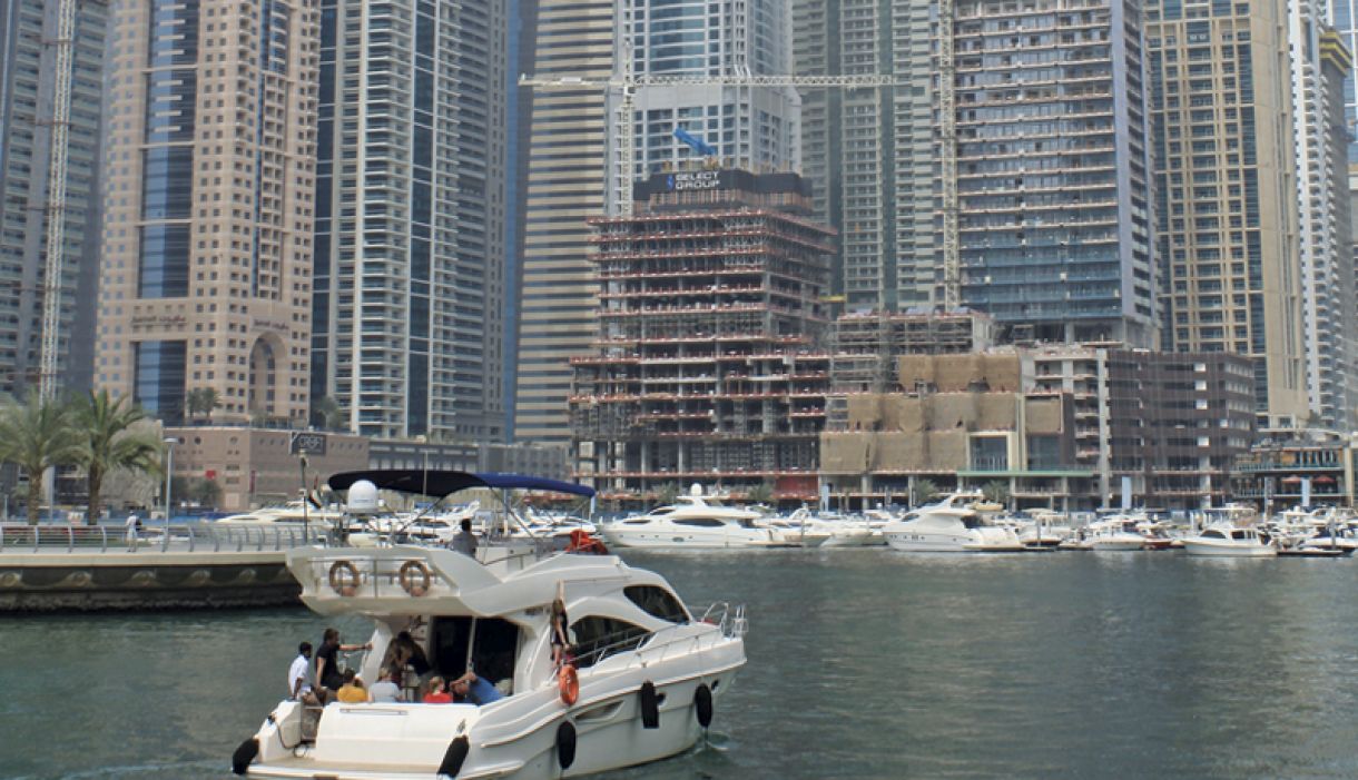 Dubai Marina é uma das áreas mais nobres da cidade