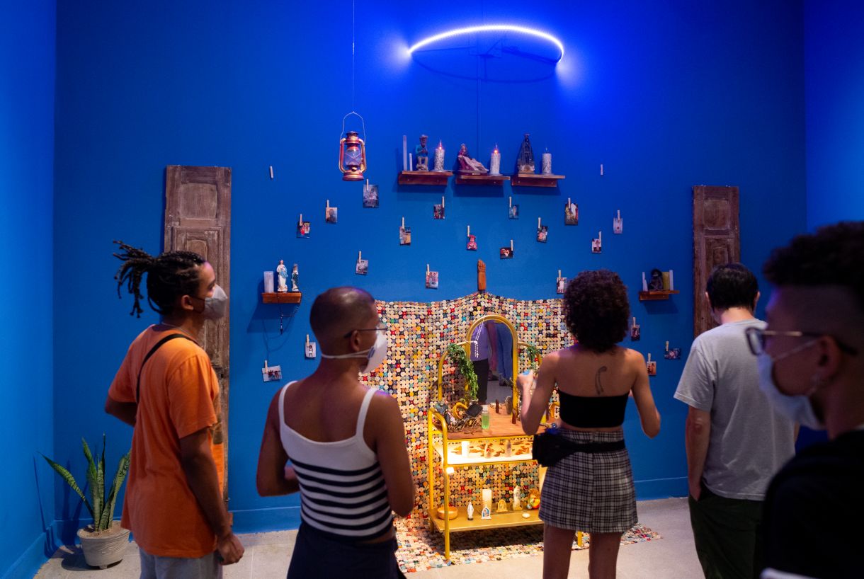 Obra 'Altar dos erês'
