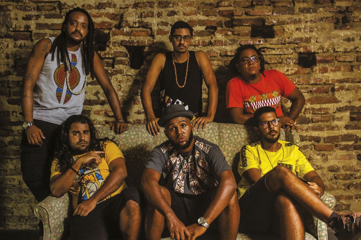 Integrantes da banda Abulidu