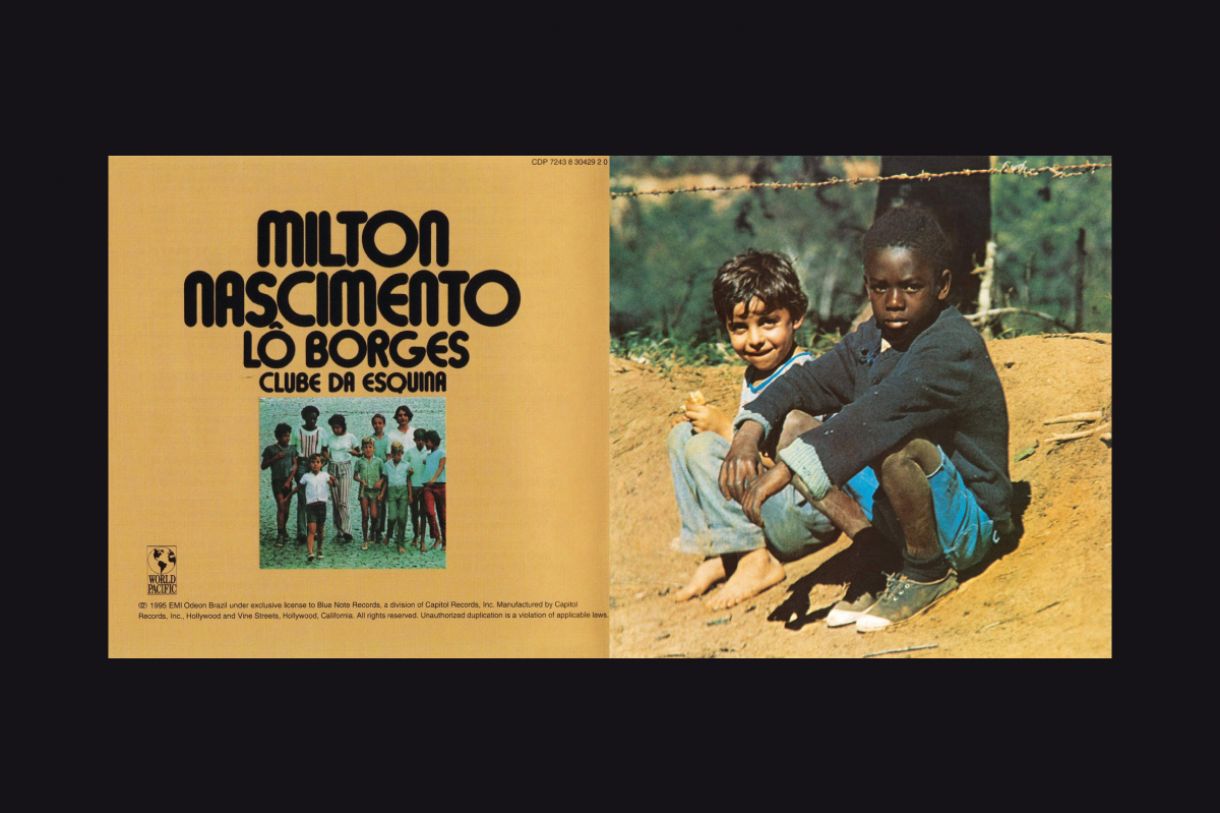 O famoso encarte do vinil de 1972