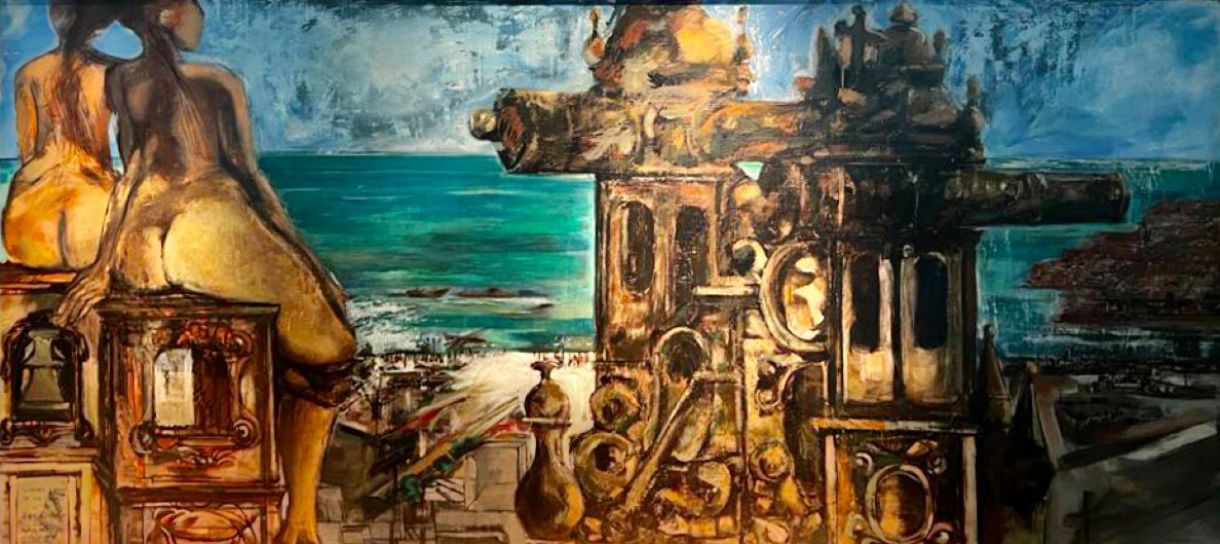 'Quadro tirado de um sonho'. José Cláudio. 1967-1968, 122 x 275 cm