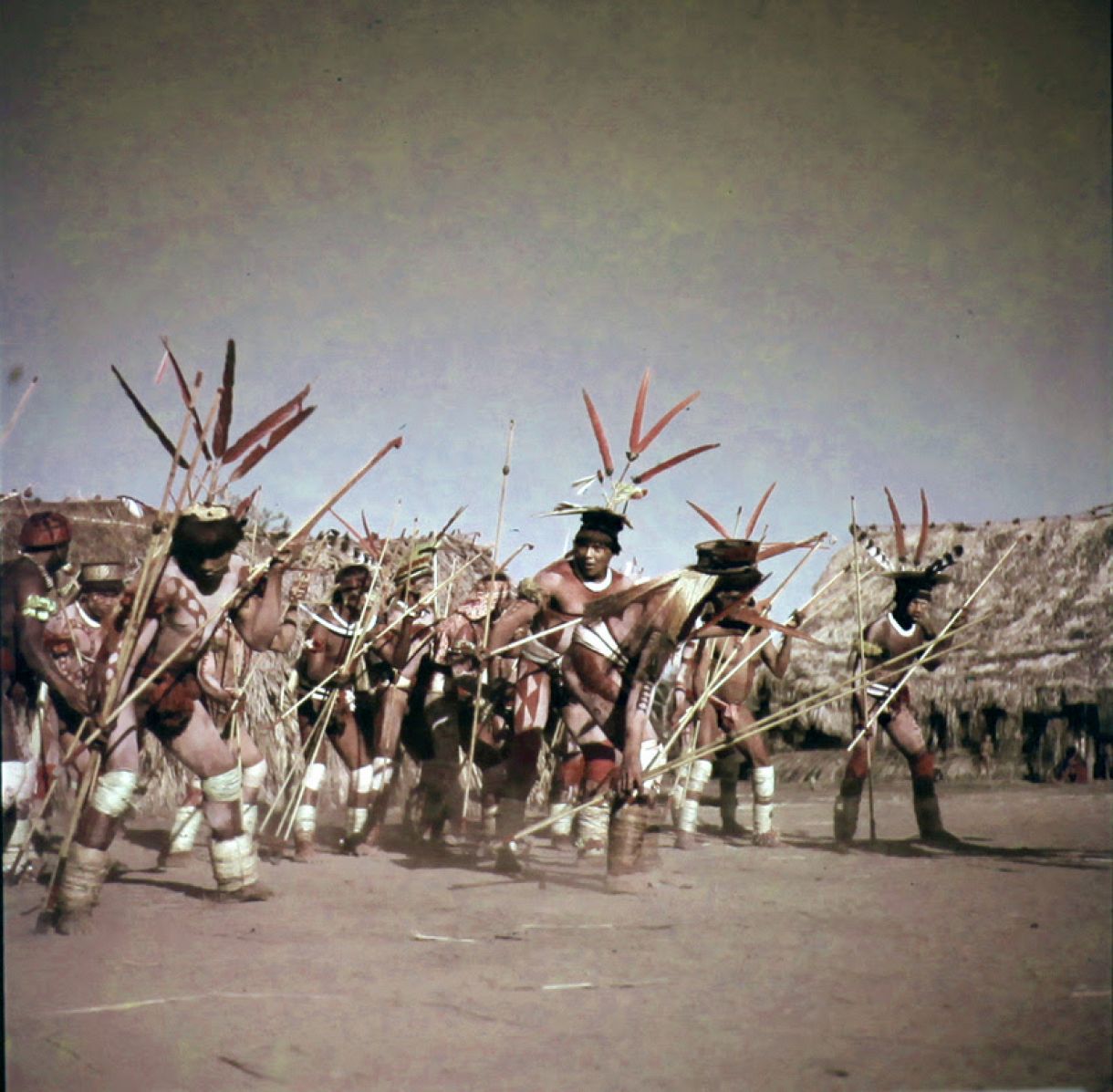 Ritual do Jawari, no Alto Xingu, 1955