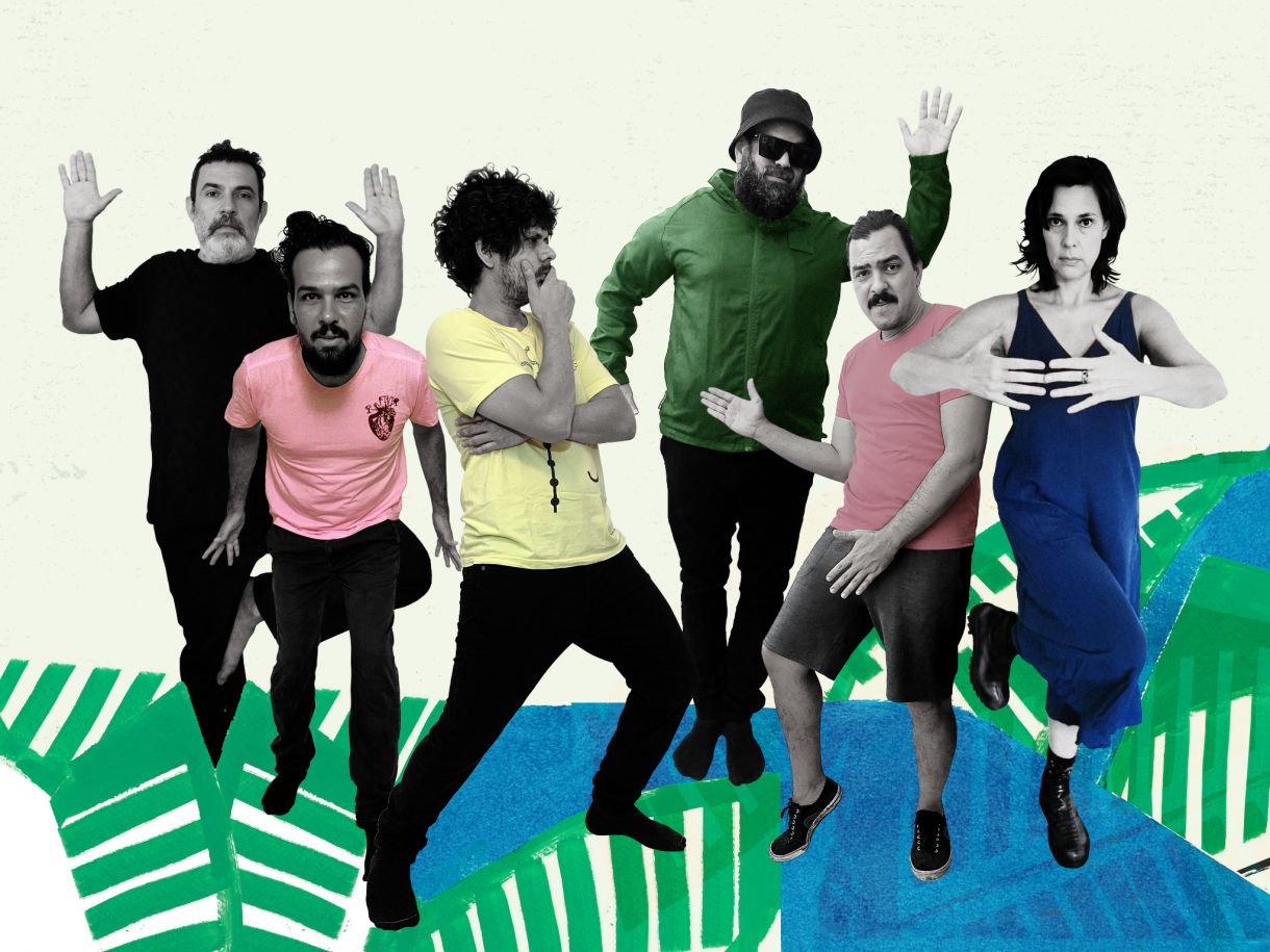 Lætitia Sadier conheceu alguns dos integrantes do Mombojó em 2010, em vinda ao Festival Coquetel Molotov