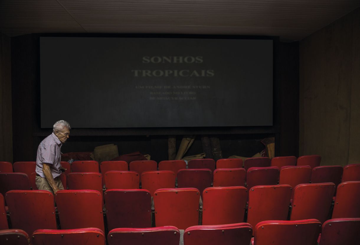 Seu Vavá, no Cine Nazaré, Fortaleza