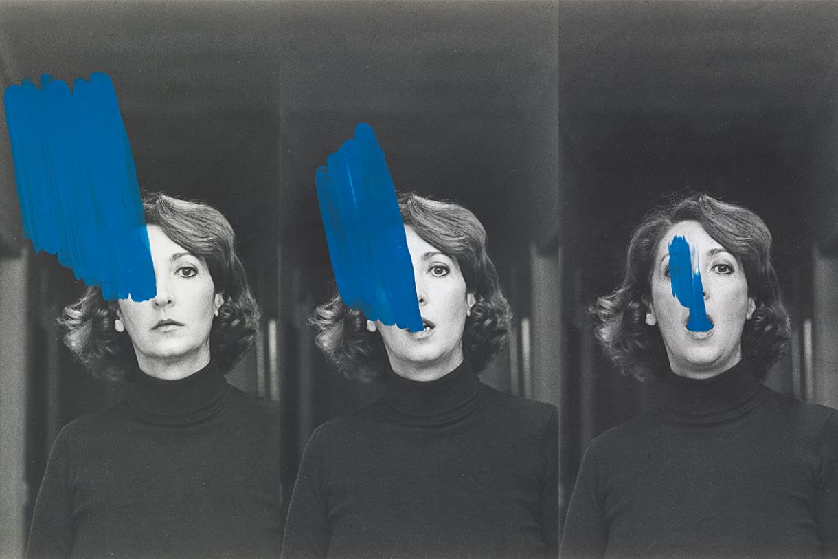 Estudo para um enriquecimento interior, 1977-1978. Acrílica sobre fotografia, políptico de seis, 53 x 42 cm (cada). Coleção Altice, Lisboa.