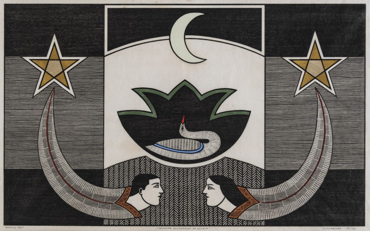 Obra de Gilvan Samico que faz parte da mostra