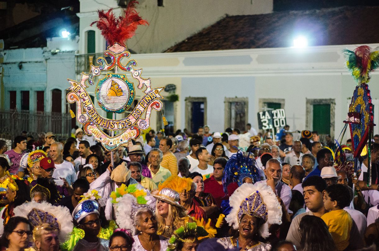 Desfile do Banhistas do Pina no Pátio de São Pedro, Recife