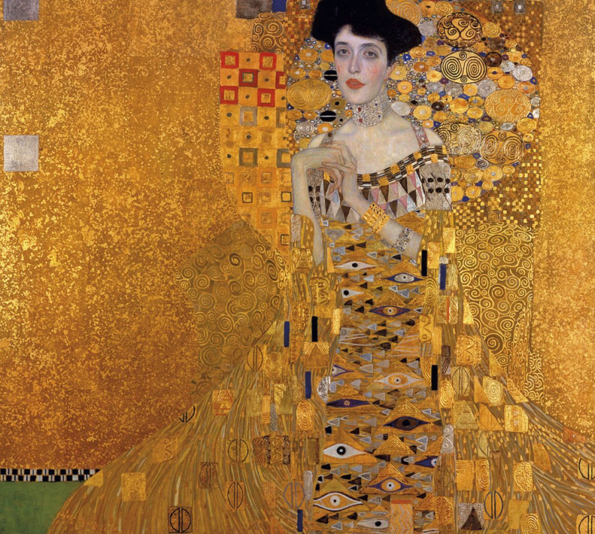 A obra 'Retrato de Adele Bloch-Bauer I, de Klimt, foi confiscada pelos nazistas e recuperada posteriormente