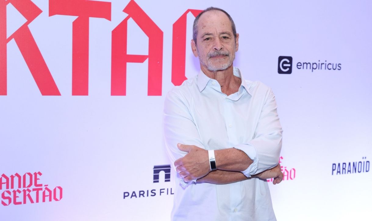 O diretor Guel Arraes na pré-estreia de 