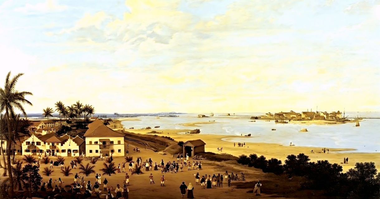 Tela de Frans Post mostra a capital pernambucana no século XVII