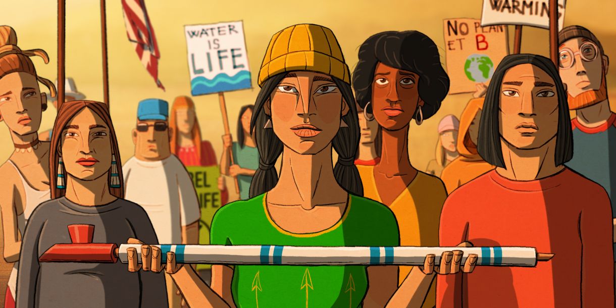 Four Souls of Coyote, de Áron Gauder, aborda a urgência de proteger a natureza