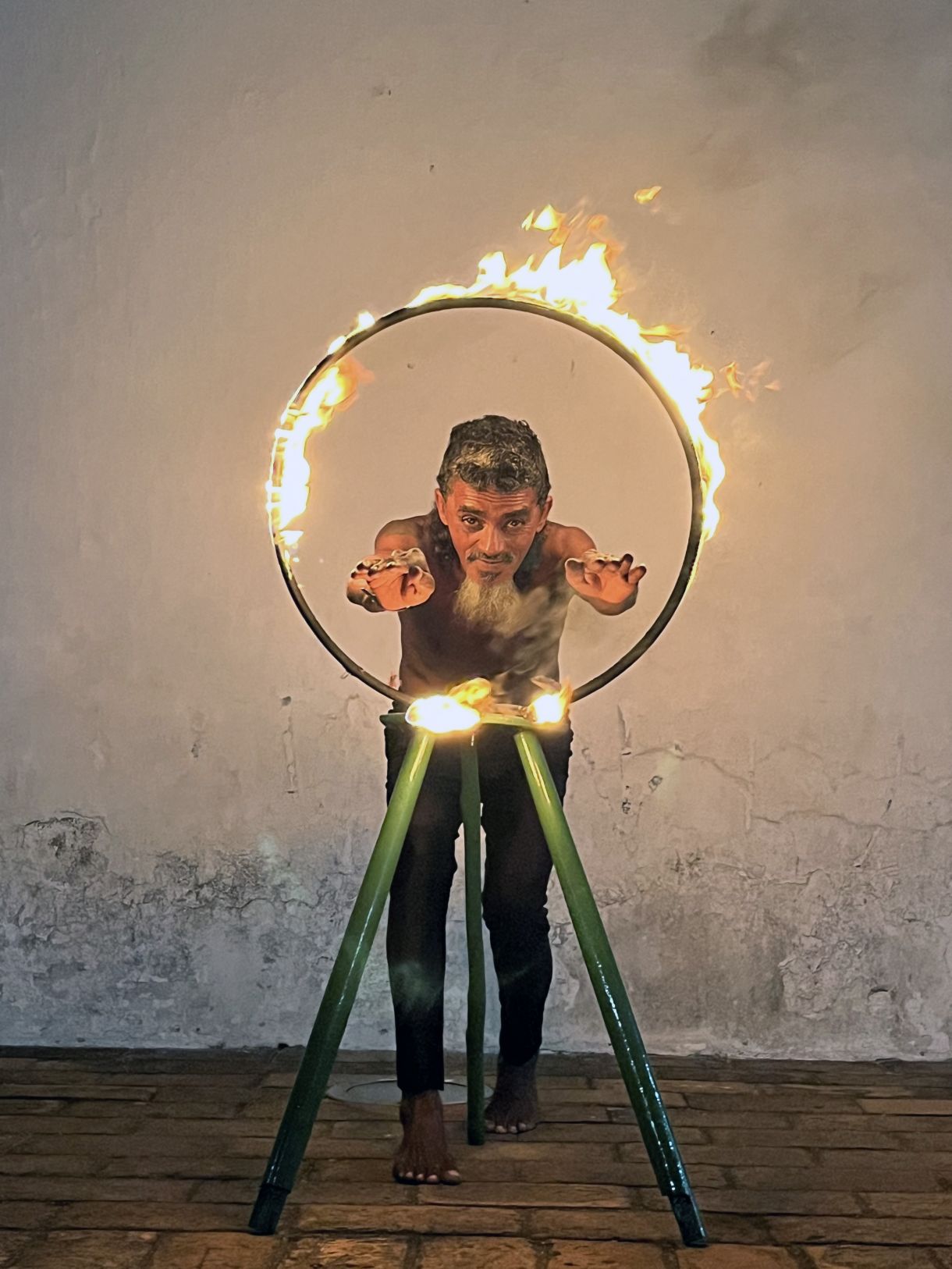 Das ruas do Recife e Olinda, Diabolim leva performance circense para interior pernambucano