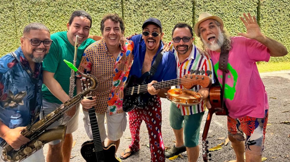Banda formada especialmente para celebrar os frevos do artista